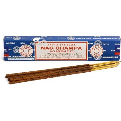 Pack of 3 Satya Incense Sticks | Nag Champa Incense Sticks - 15g Box Nag Champa Agarbatti